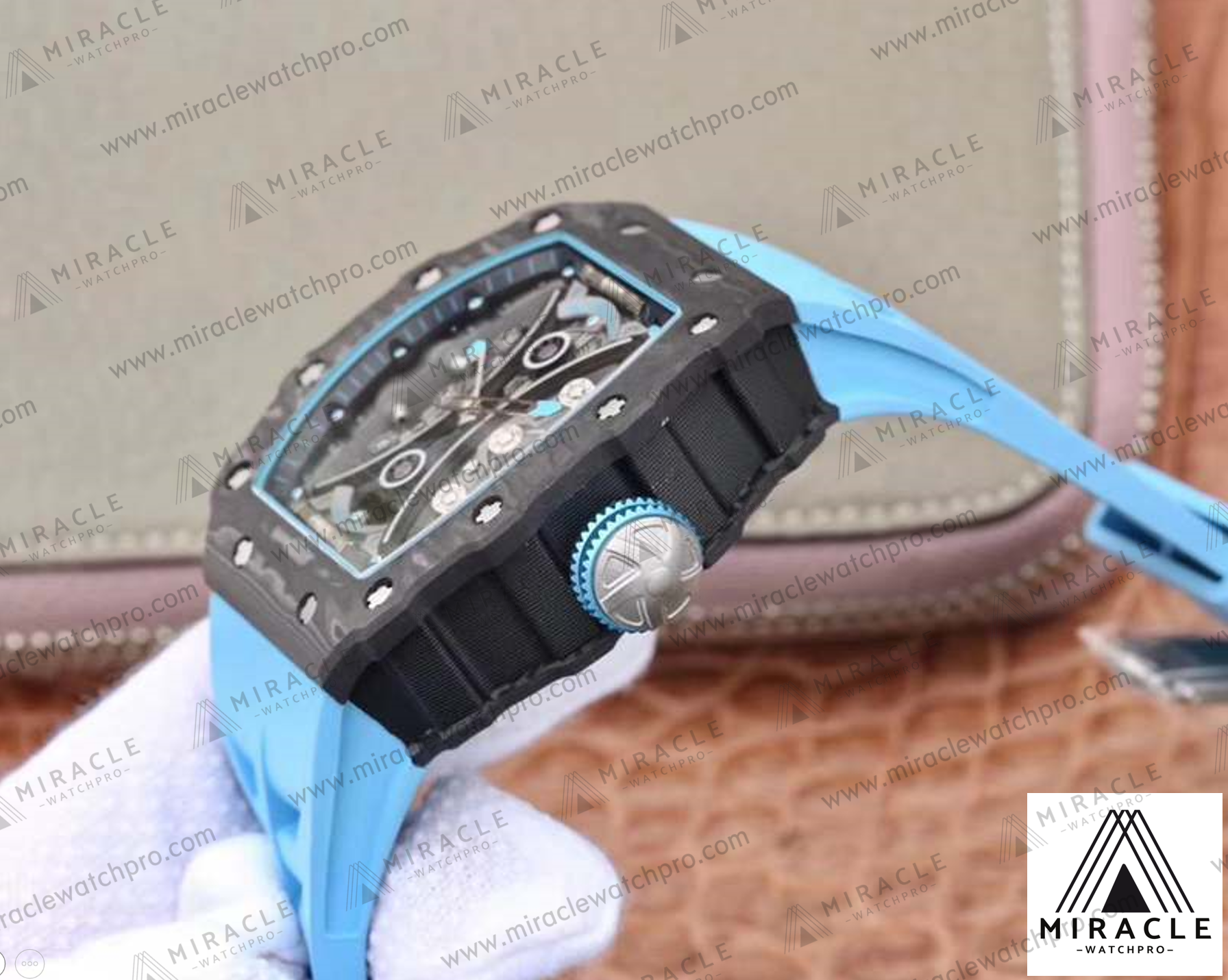 Replica Watch-RICHARD MILLE-ref.RM53-01-Elite Clone-49.90mm*42.70mm*16.15mm