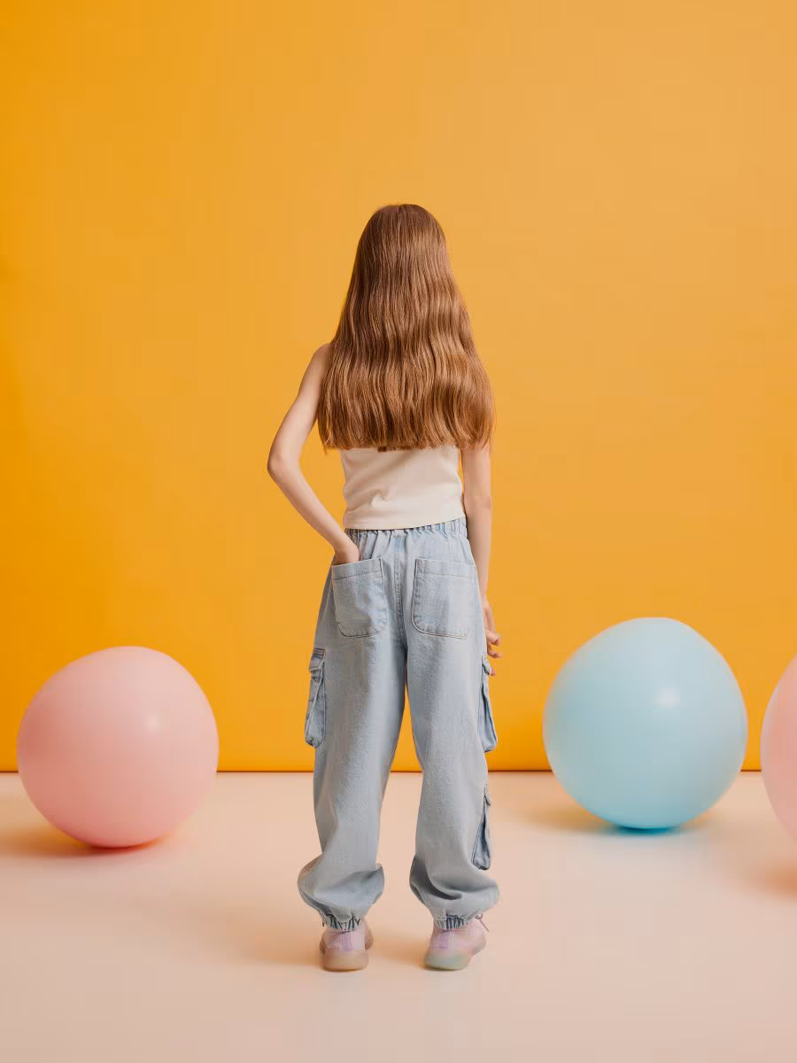 Girls' Jeans Trousers