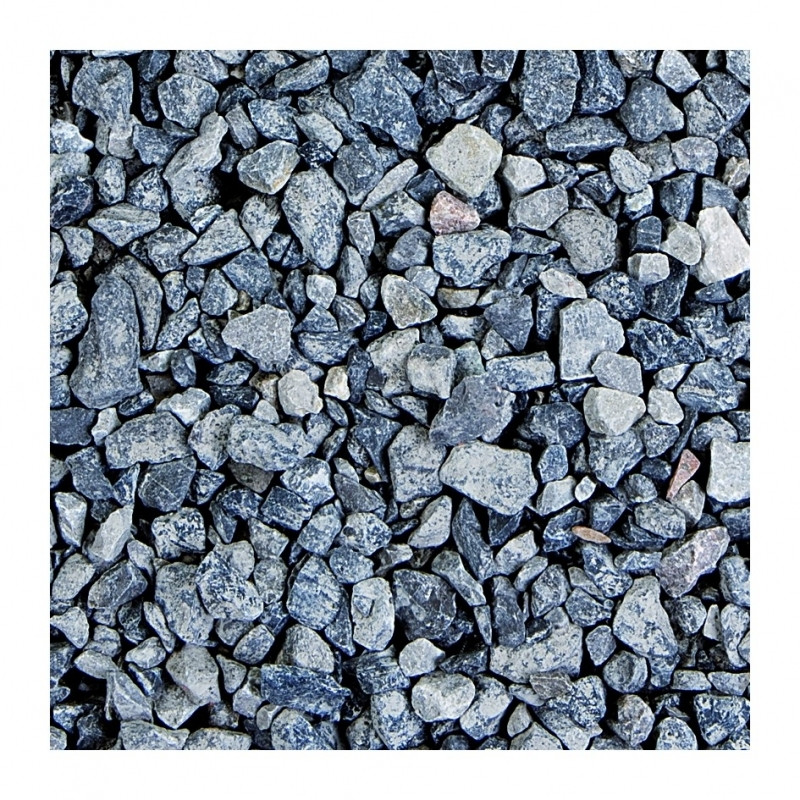 Palette 40 sacs Gravier concassé gris 6,3-14 mm 40 kg COBO GARDEN