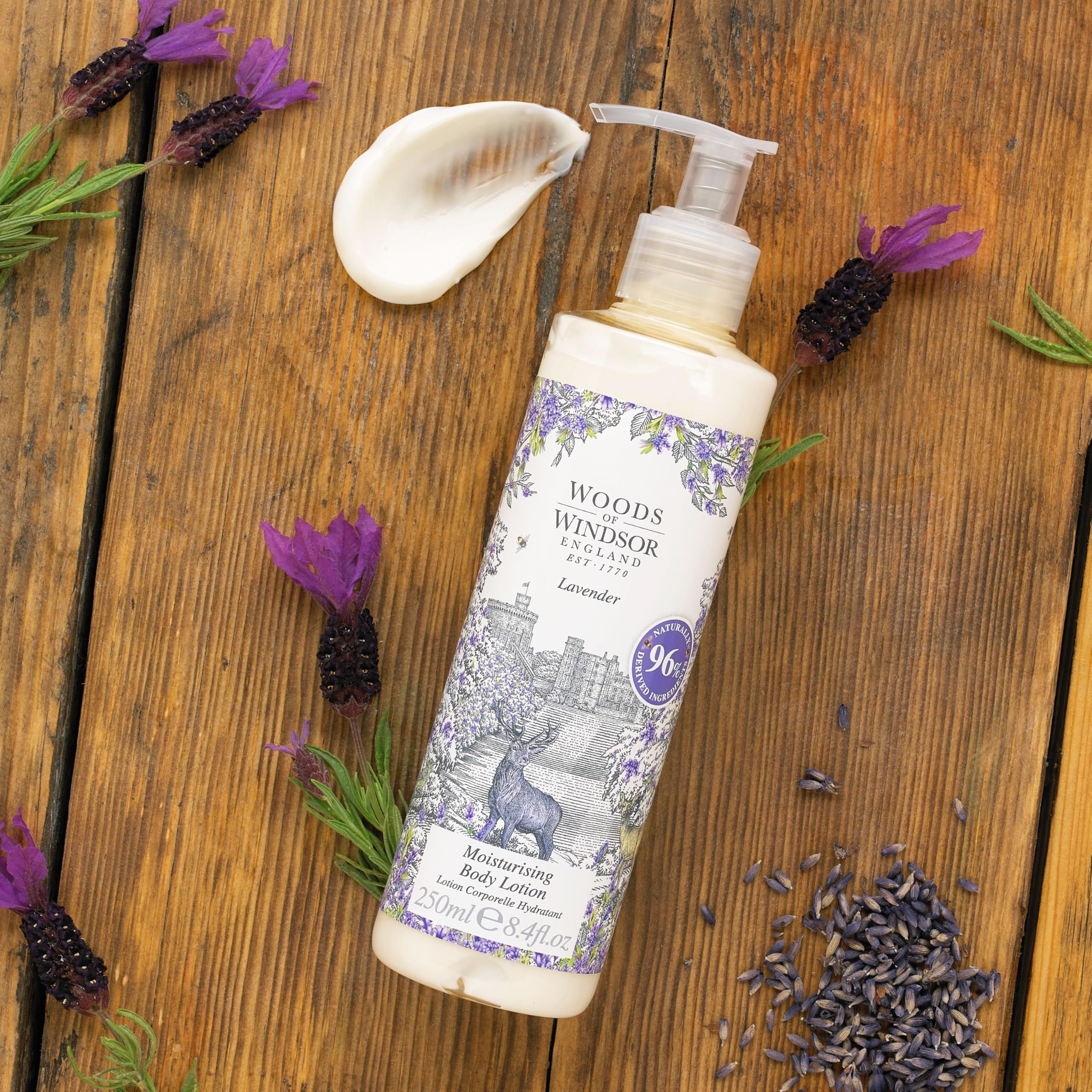 Woods of Windsor Lavender Moisturising Body Lotion 250ml