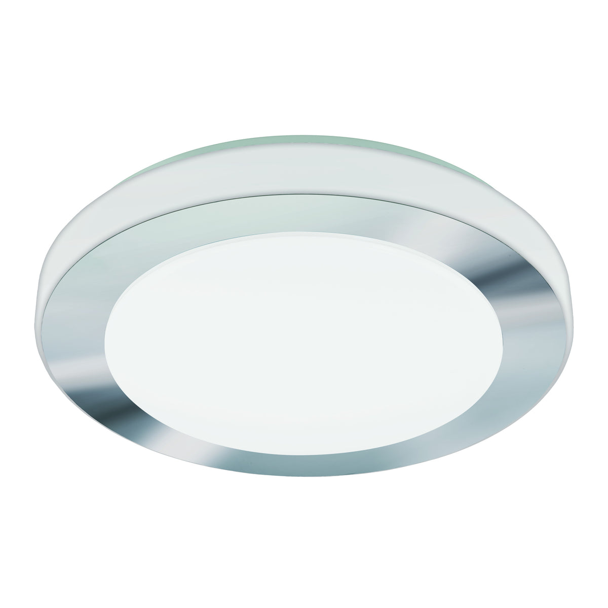EGLO wand/plafondlamp Led Carpi - ø38,5cm - wit, chroom