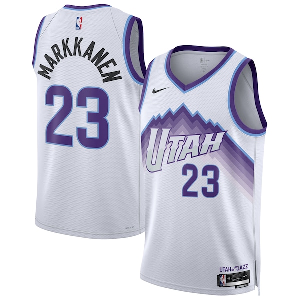 Lauri Markkanen Utah Jazz Nike Unisex Swingman Jersey - Association Edition - White