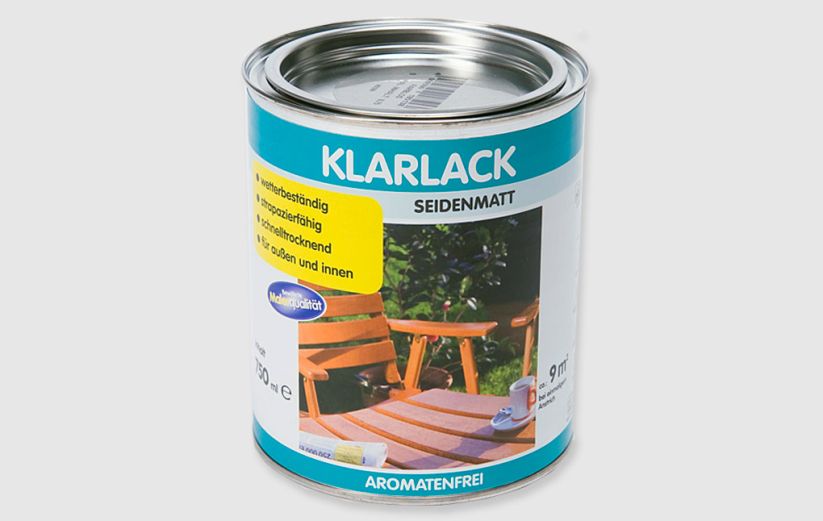 Klarlack Seidenmatt 750 ml