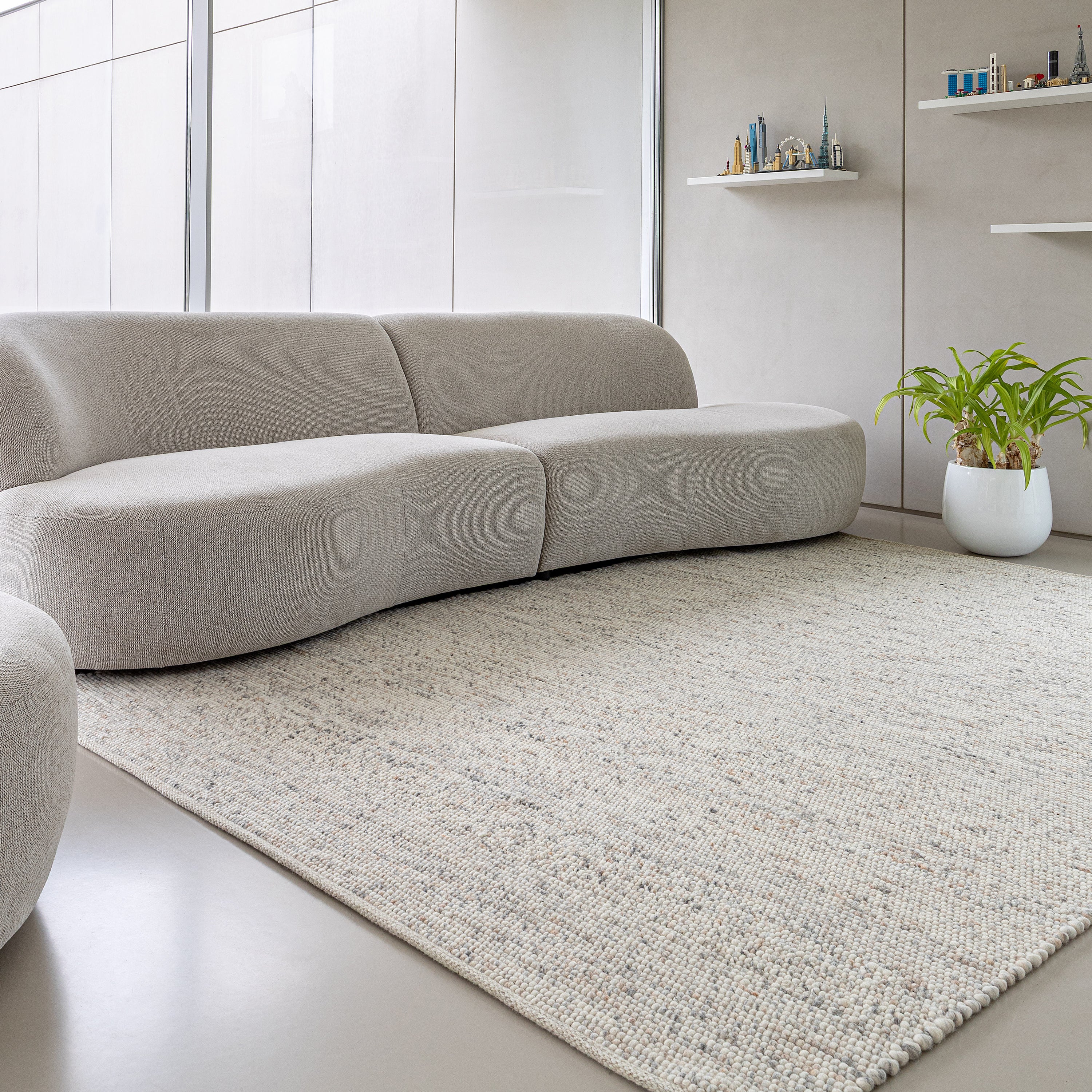 Acsento Milano Vloerkleed 160 x 230 cm - Natural Mix