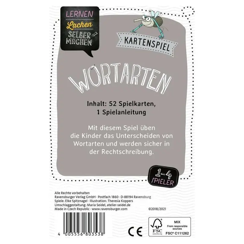 Kartenspiel Lernen Lachen Selbermachen