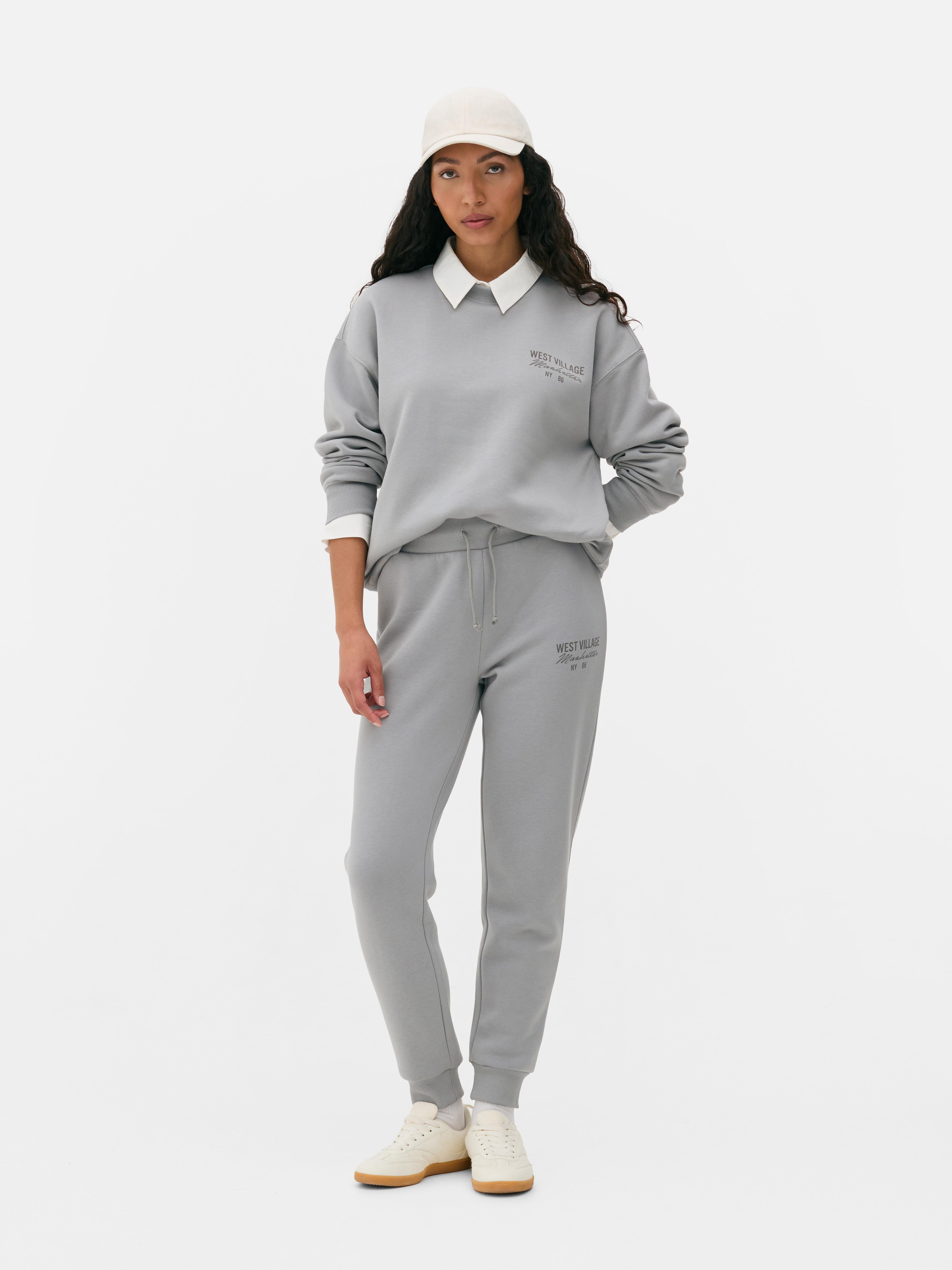 Skinny Print Sweatprints