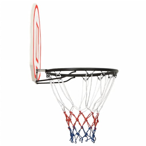 NNEVL Basketball Backboard White 71x45x2 cm Polyethene