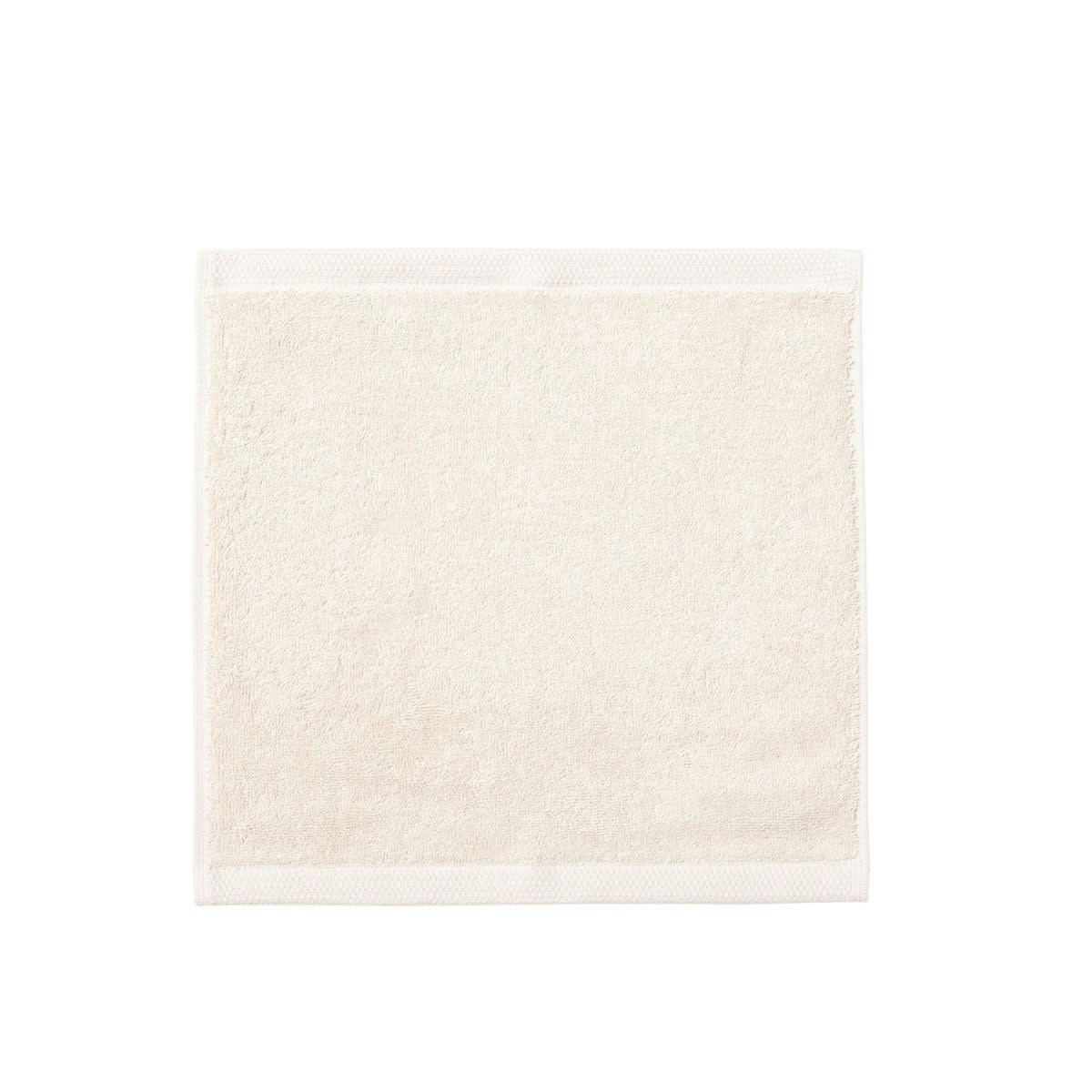 ESSENTIEL - Carré visage en blanc meringue 30x30