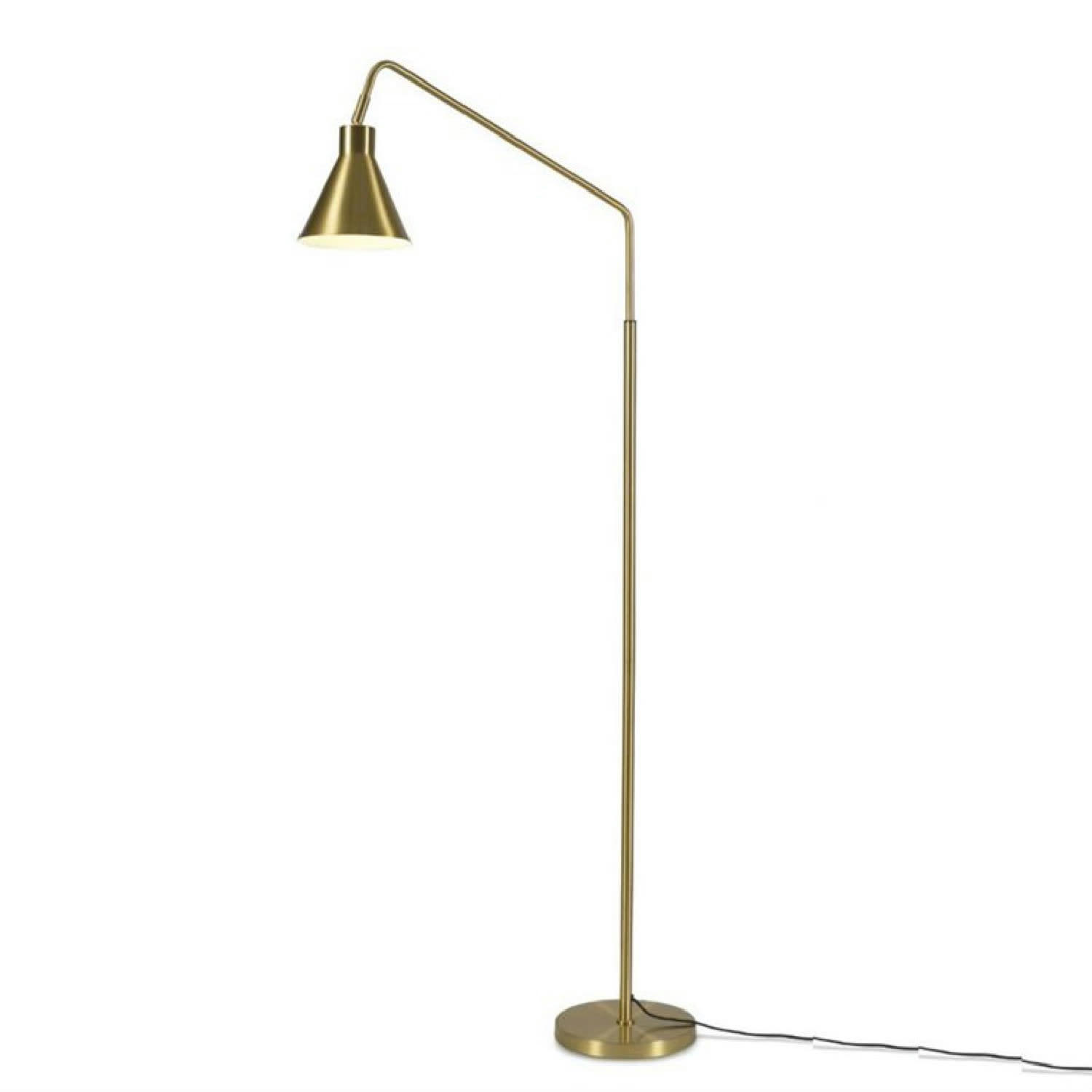 LYON - Lampadaire métal or H154cm