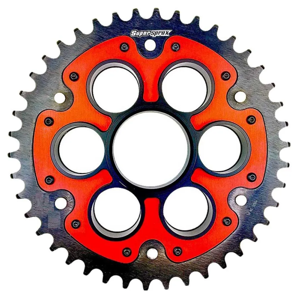 Supersprox Stealth Ducati 525x43 RSA737525X43RED rear sprocket