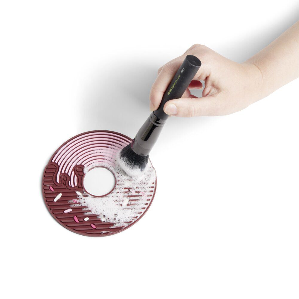 Tapis nettoyant pour pinceaux à maquillage Ø15cm