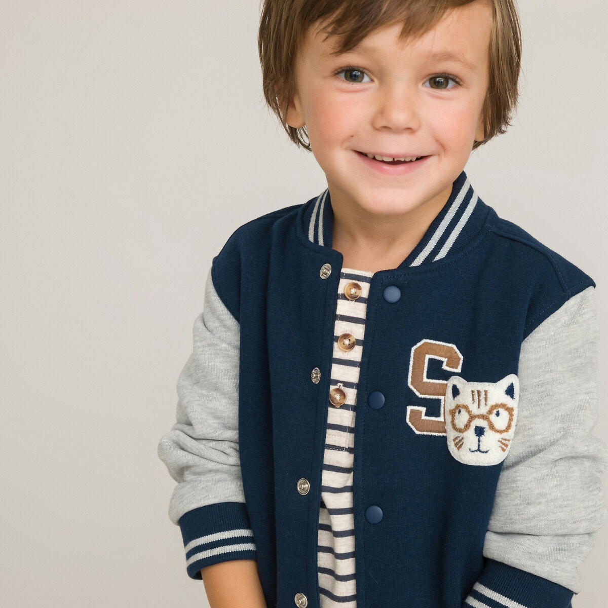 Sweat pressionné esprit Teddy en molleton