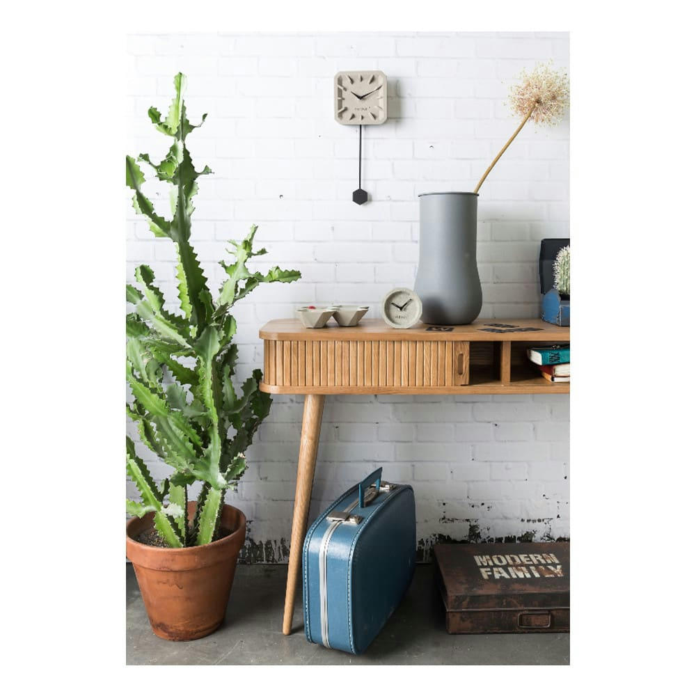 BARBIER - Console en bois beige