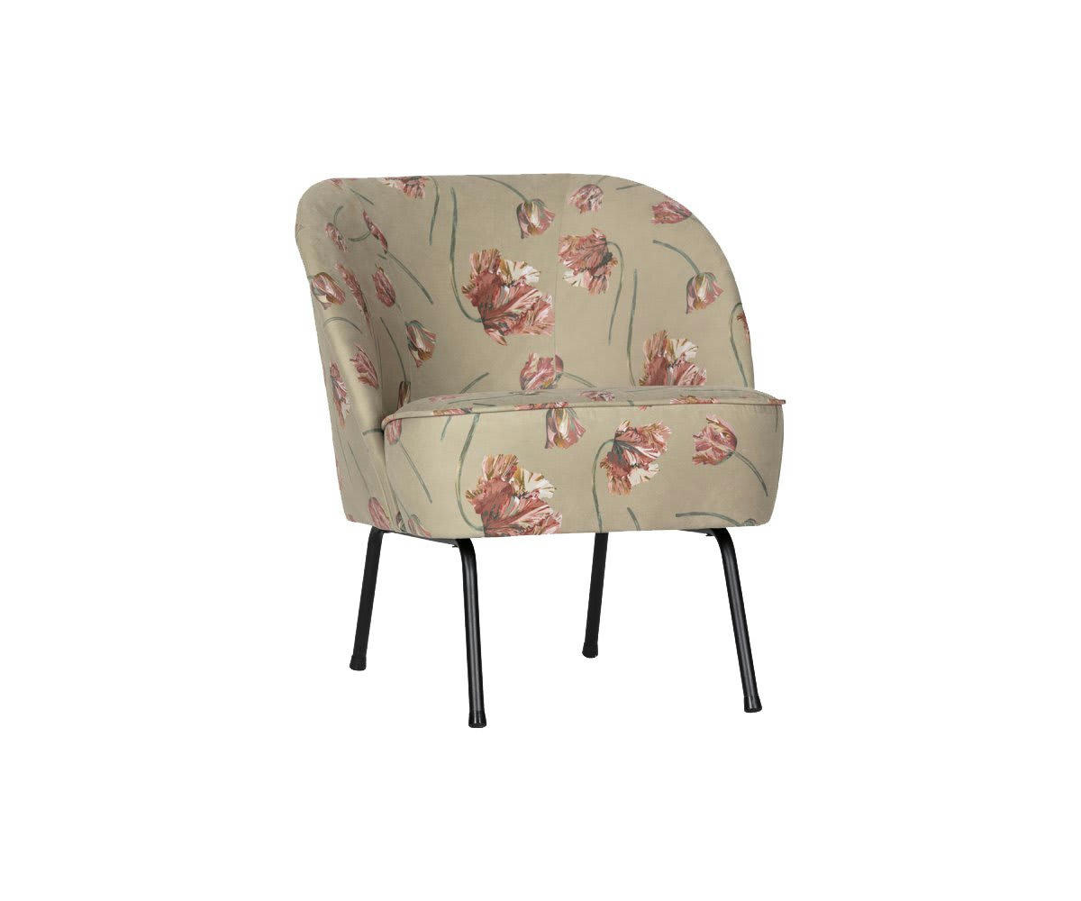 VOGUE - Fauteuil crapaud fleuris - BePureHome