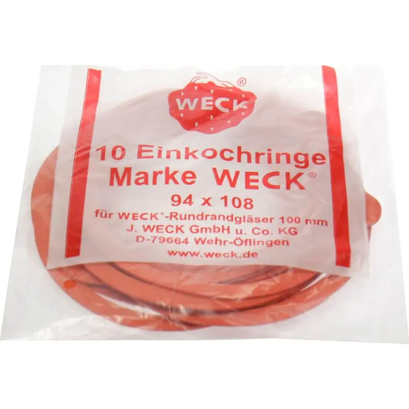 Ersatzgummiringe 10er-Set Weck