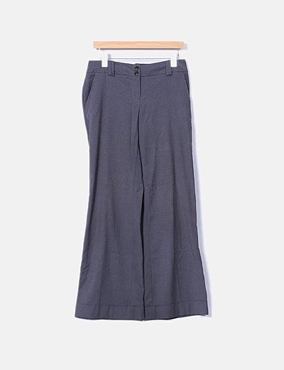 Camaïeu Gray straight trousers