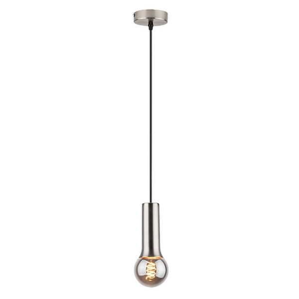 Lampa wisząca chrom satyna Zuriel 1xE27x40W wym: 120x7x7 cm Rabalux