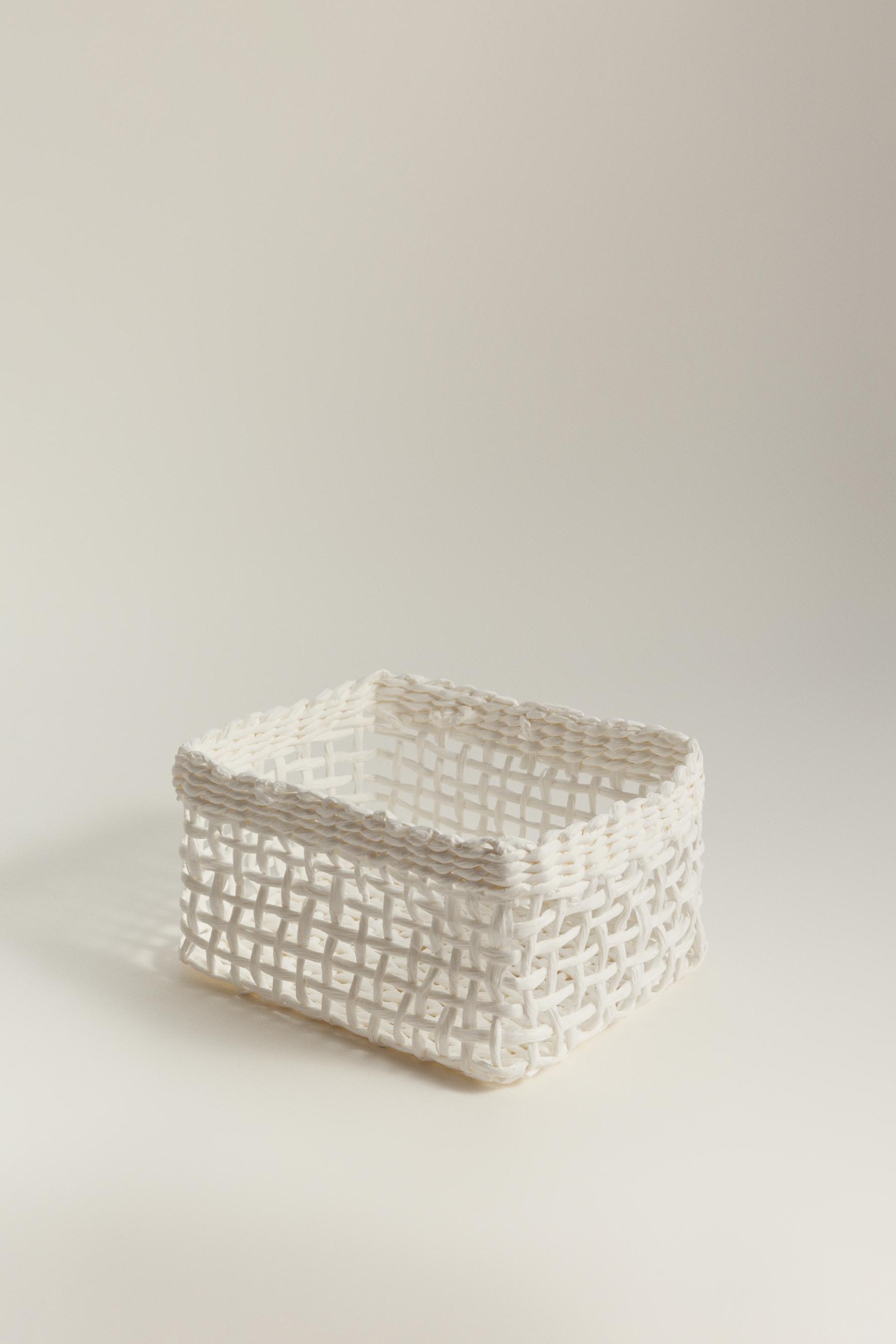 Cesta trenzada mediana 26cm