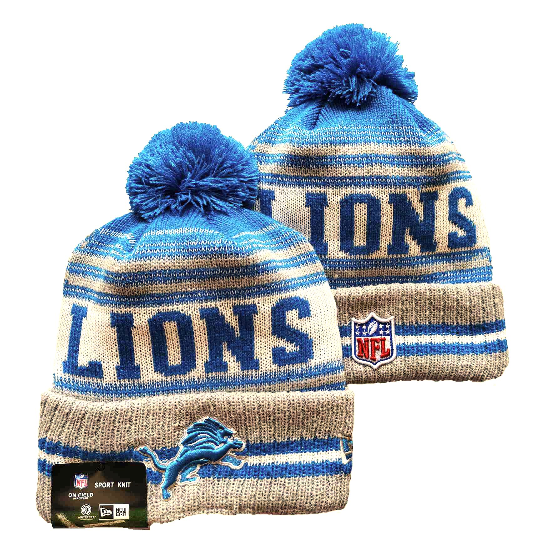 DETROIT LIONS KNIT HAT