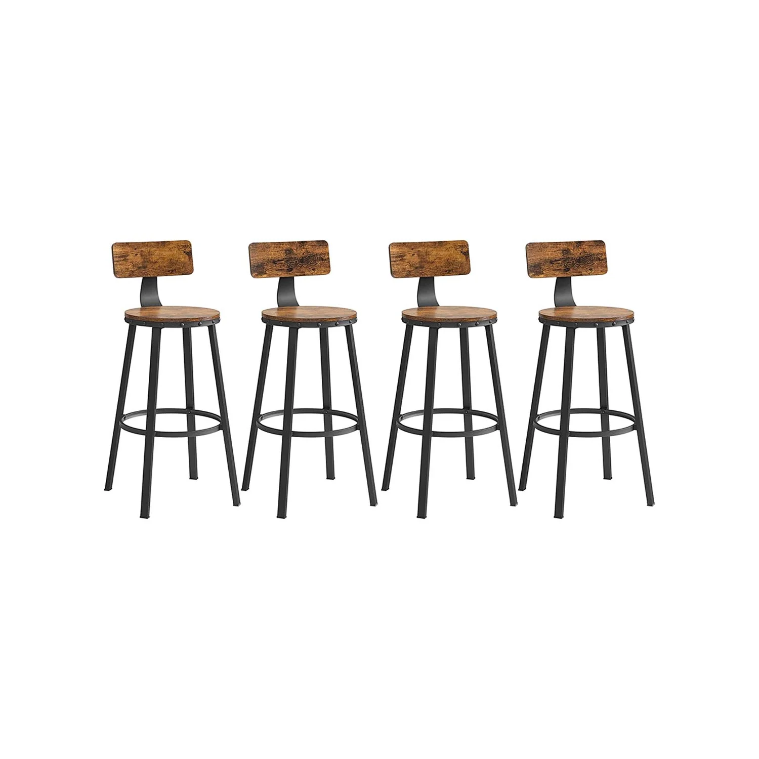 Chaise de bar avec dossier