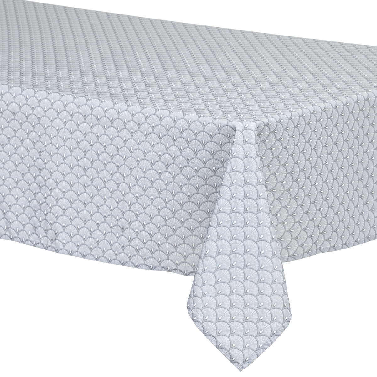 Tablecloth stain resistant "Livia" Grey, 150x300 cm