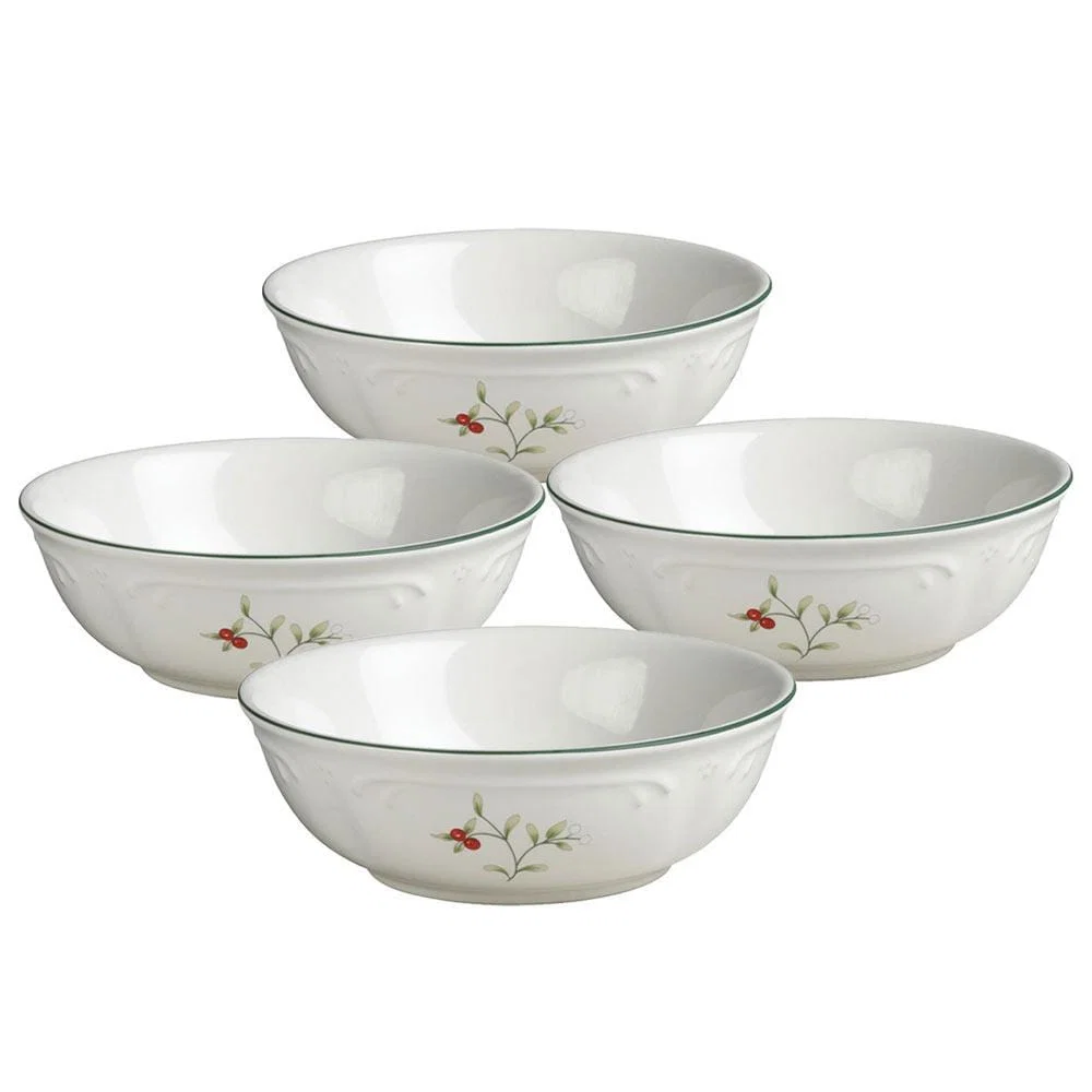 Winterberry® Set of 4 Soup Cereal Bowls