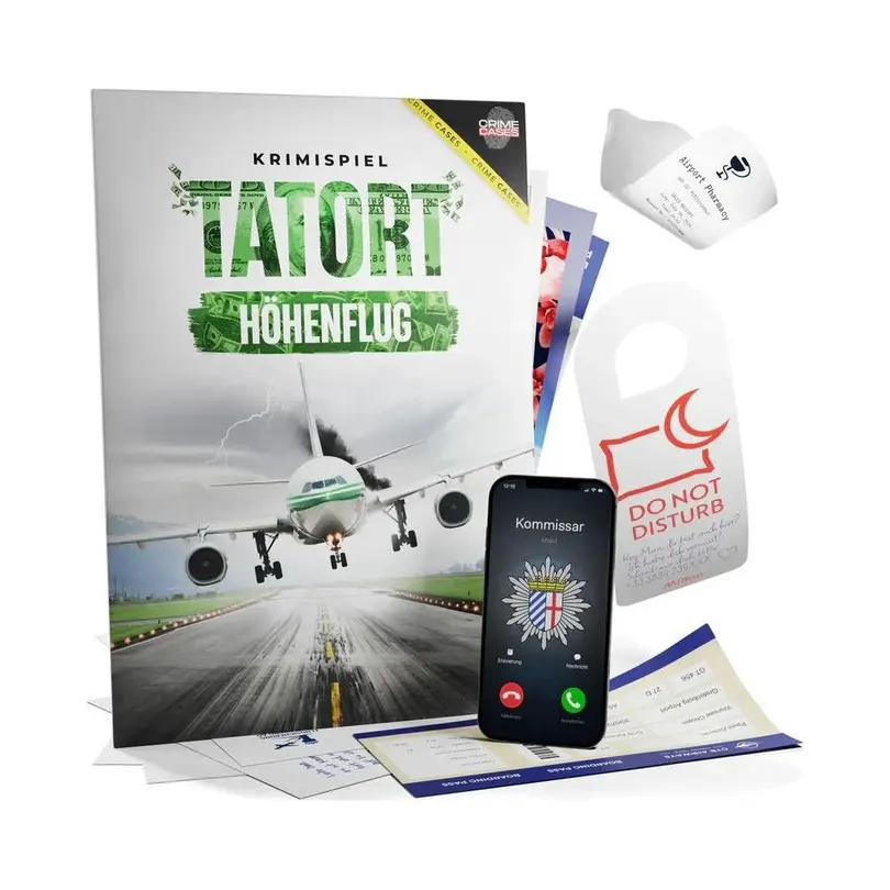 Brettspiel Tatort Höhenflug