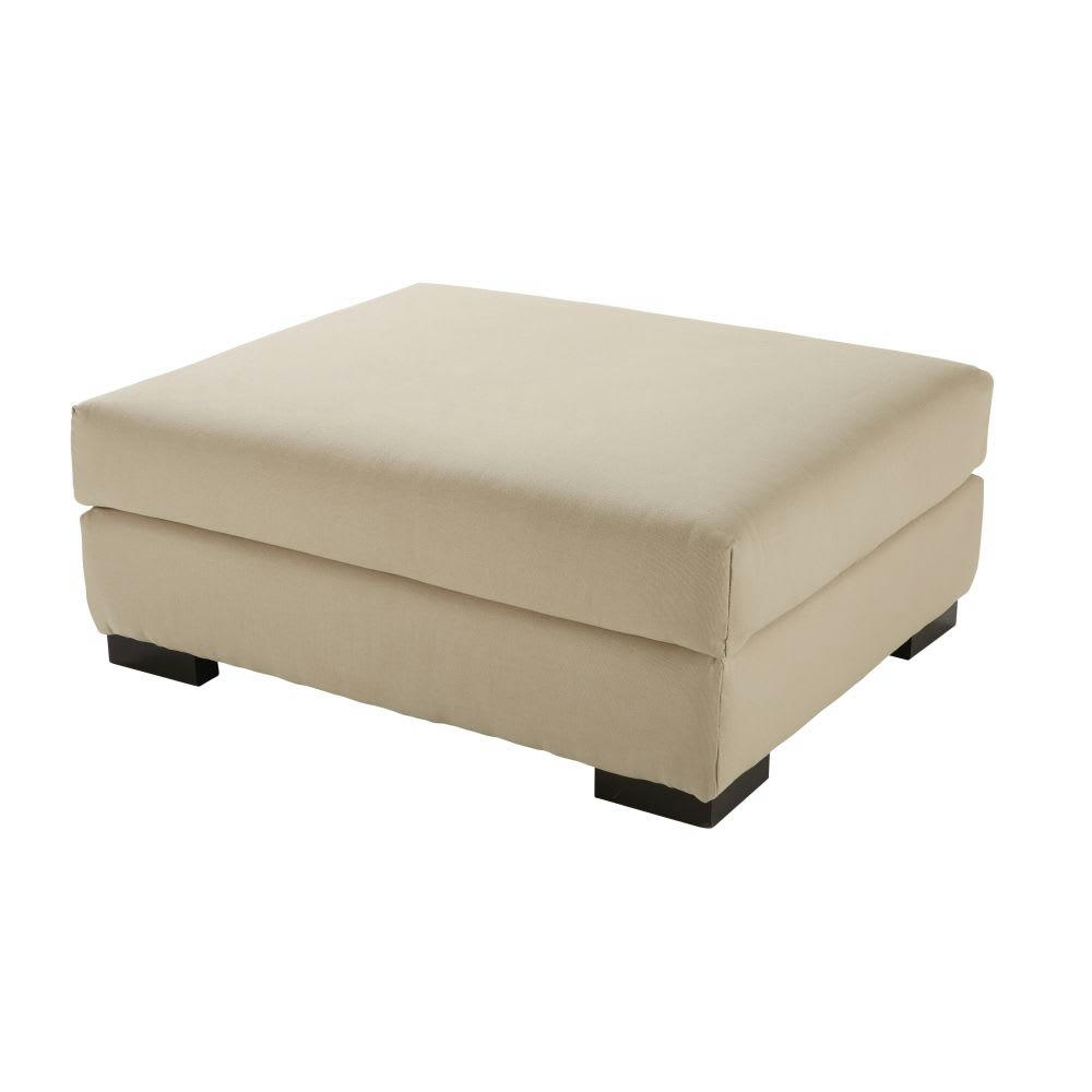 Terence - Pouf pour canapé modulable mastic