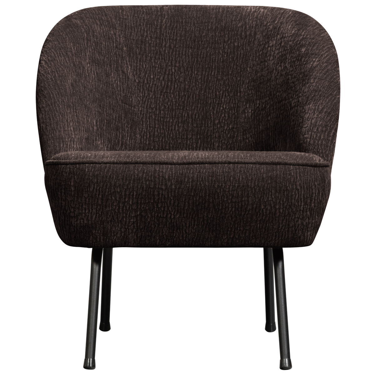 WOOOD fauteuil 3D Vogue - Chenille - Donker Bruin