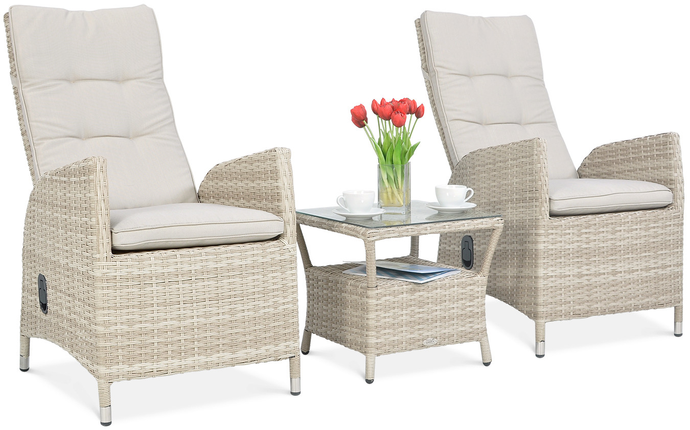 Zestaw Wypoczynkowy Malta Duo Beige