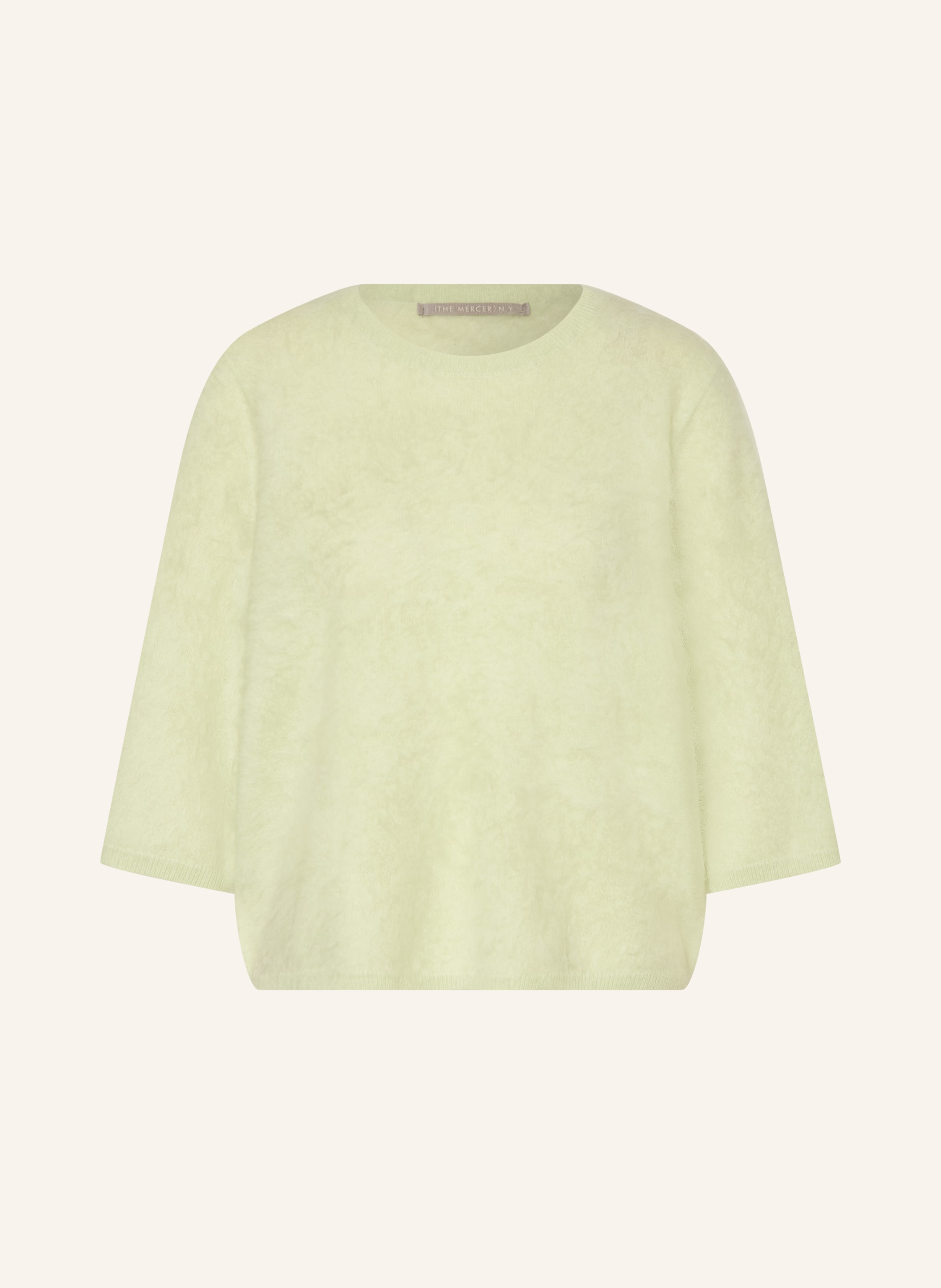 (THE MERCER) N.Y. Cashmere-Pullover mit 3/4-Arm