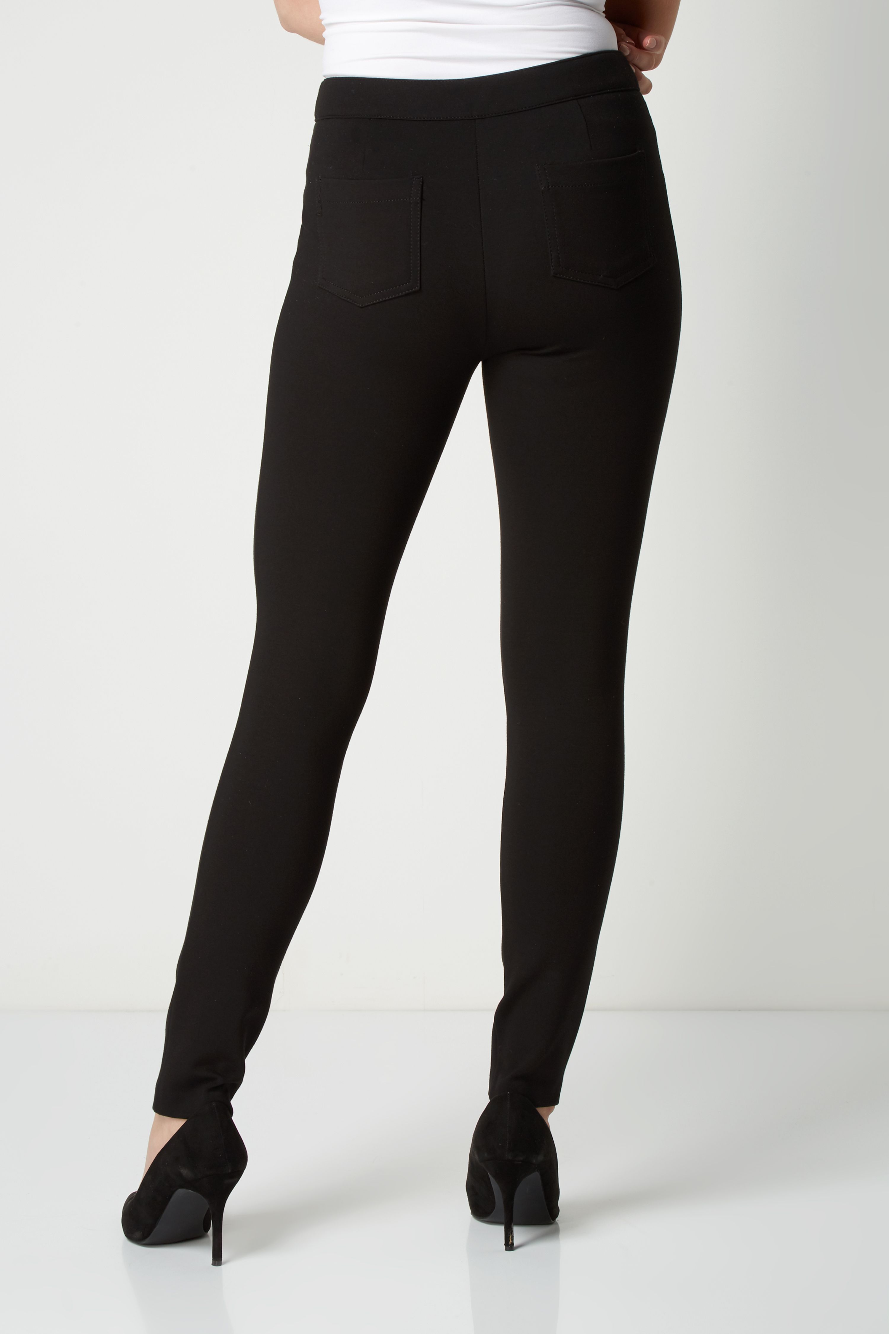 Roman 27 Inch Ponte Zip Trousers