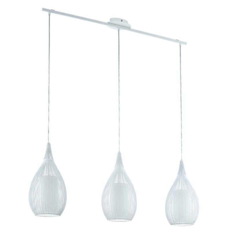 Suspension Razoni blanche E27 3 x 60 W EGLO