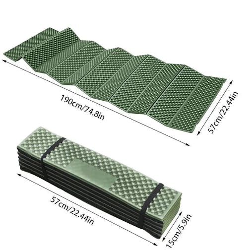 NNEOBA Ultralight Foam Camping Mat Folding Beach & Picnic Pad