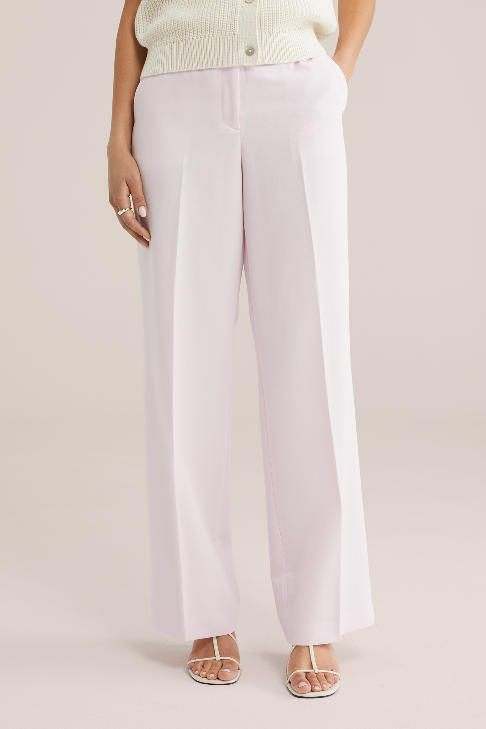 Dames wide leg pantalon