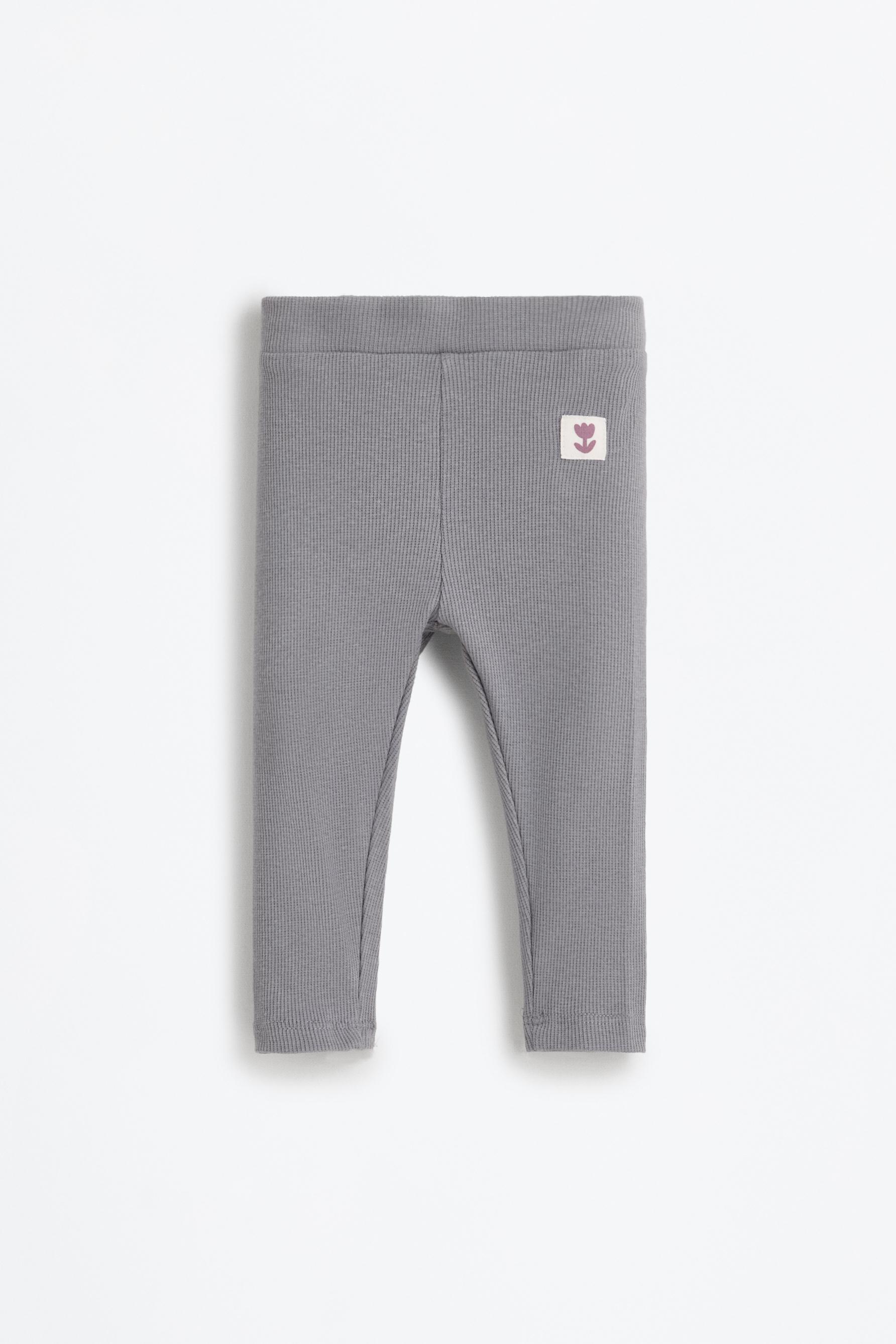 Pack de 2 leggings canalé