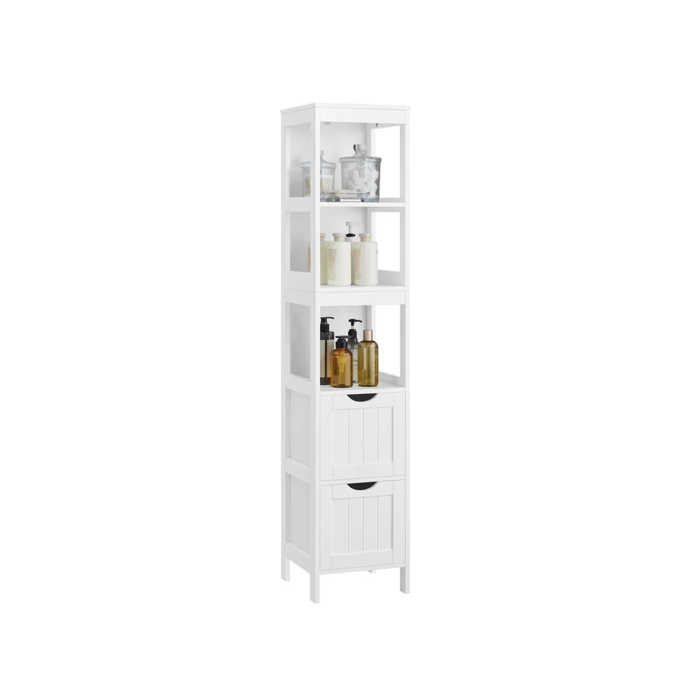 Tour de rangement salle de bain