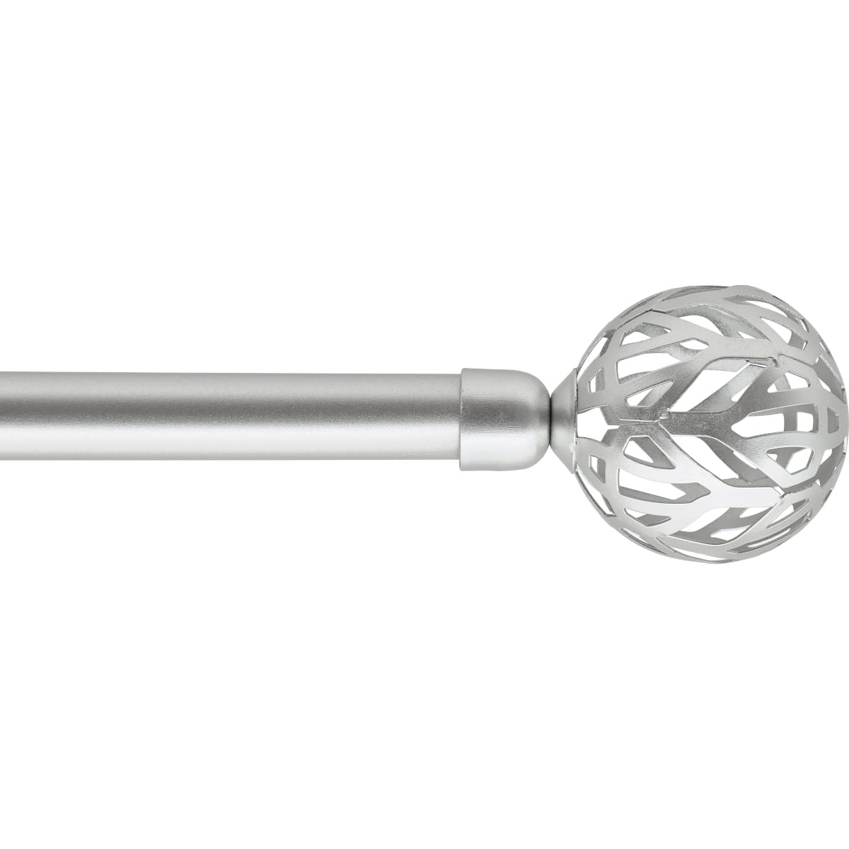 Kit varão extensível VINTAGE prateado 120-210cm