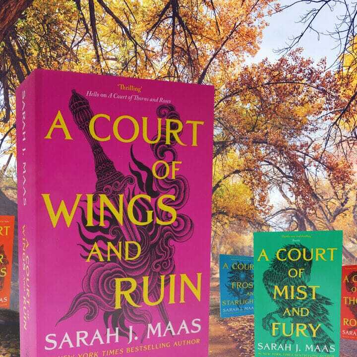 A Court of Thorns and Roses Series by Sarah J. Maas 5 Books Box Set - Ages 17+ - Paperback