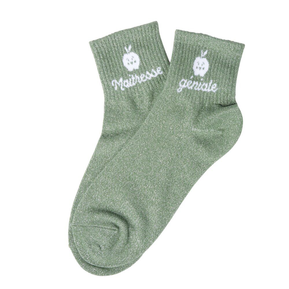 Chaussettes remerciement message polycoton 36/40 (3 modèles)