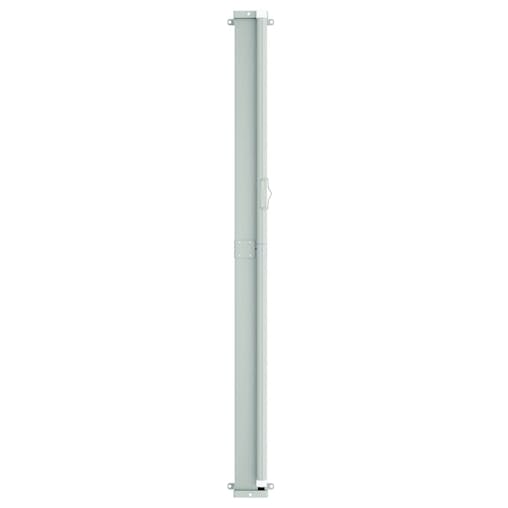 NNEVL Patio Retractable Side Awning 200x600 cm Black