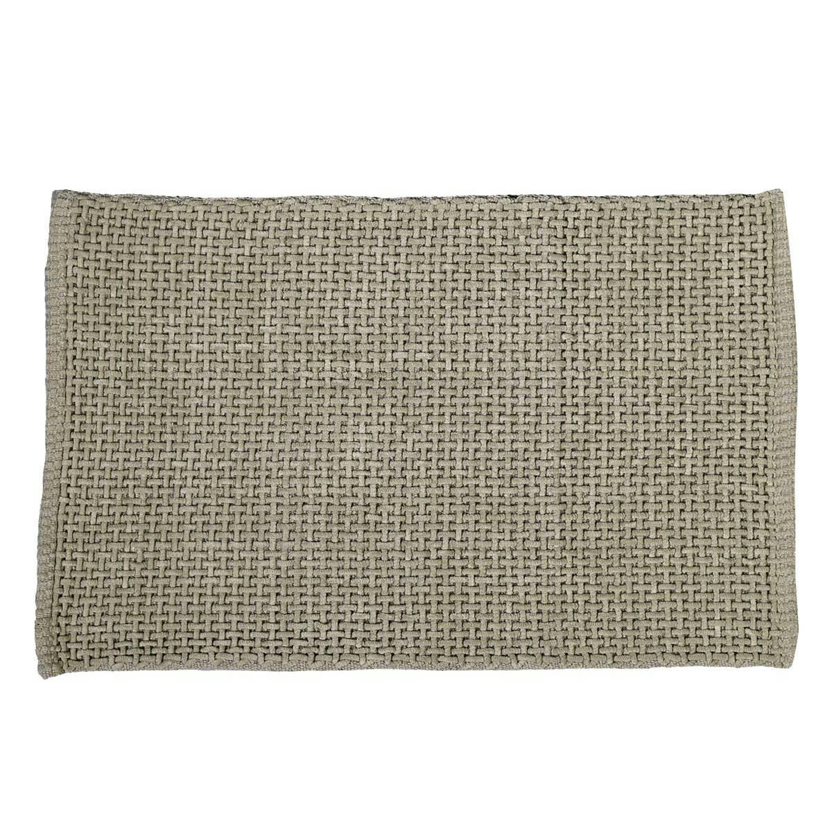 TRECCIA - Tapis de bain et descente de lit  ficelle 60x100 cm