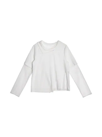 Patchwork Top with Detachable sleeves - 26SRT007A