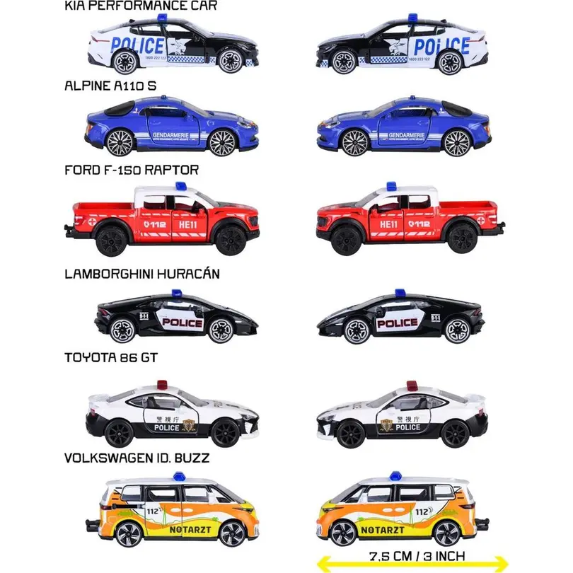 Spielset Rescue World Premium Cars