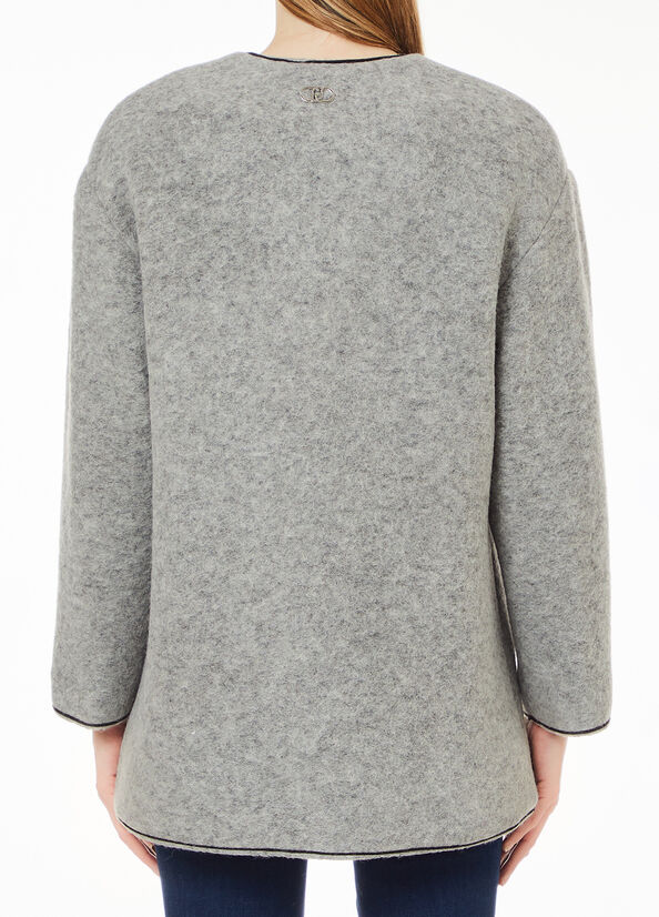 Giacca in misto lana