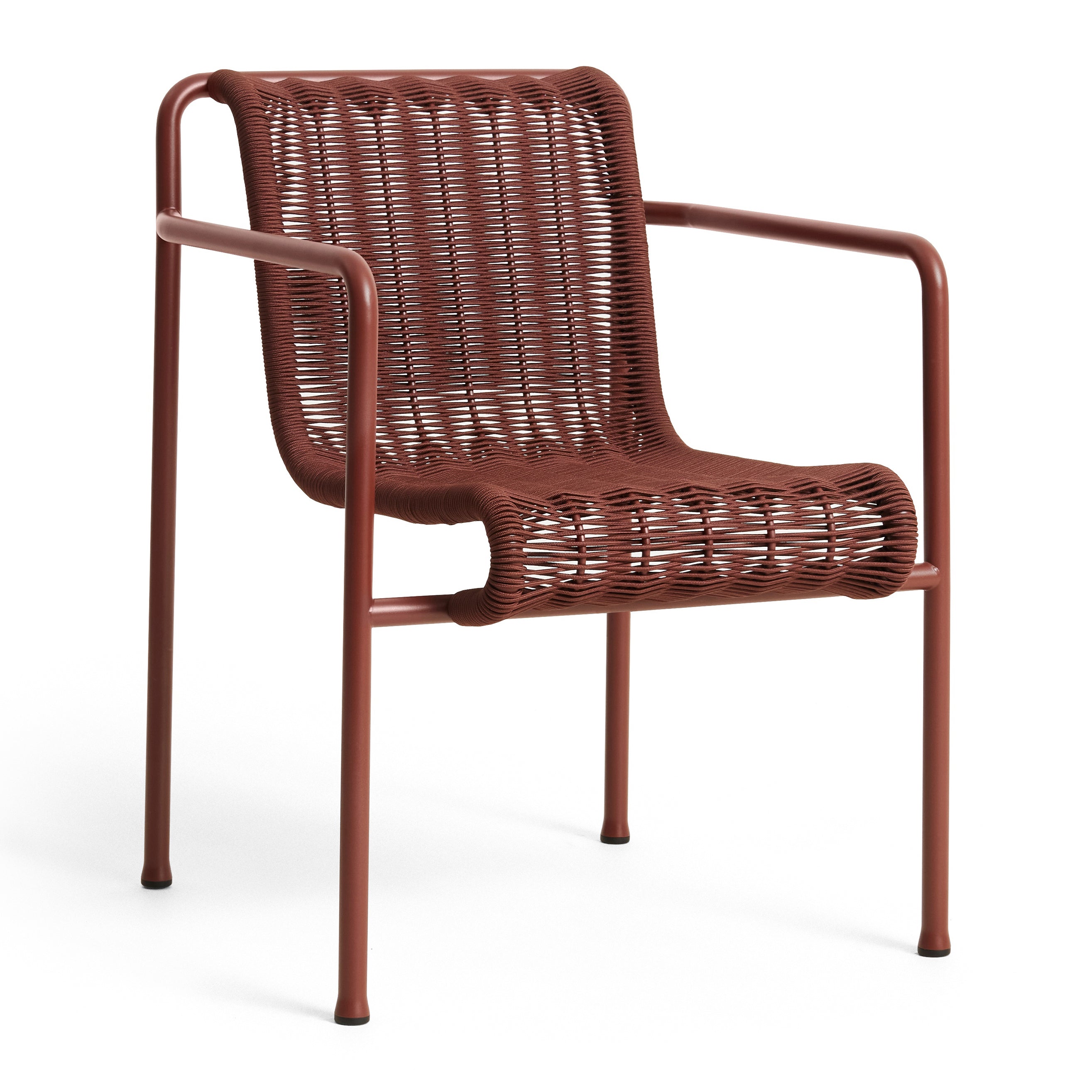 HAY Palissade Cord Tuinstoel - Iron Red