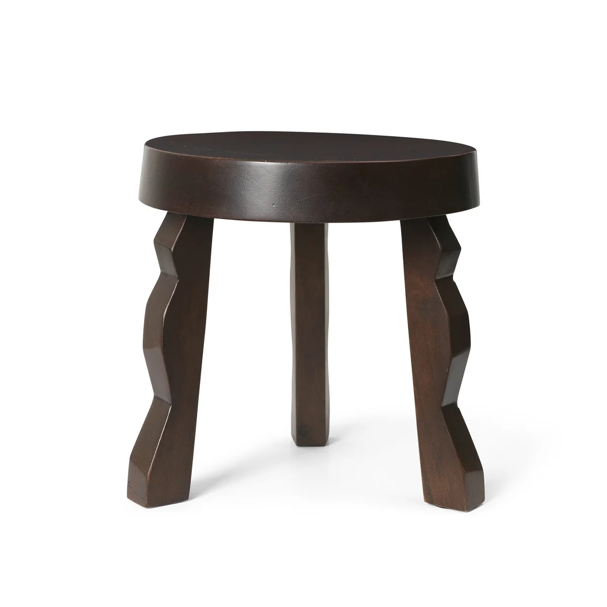 Ferm Living - Faye Hocker, Mango dunkel gebeizt