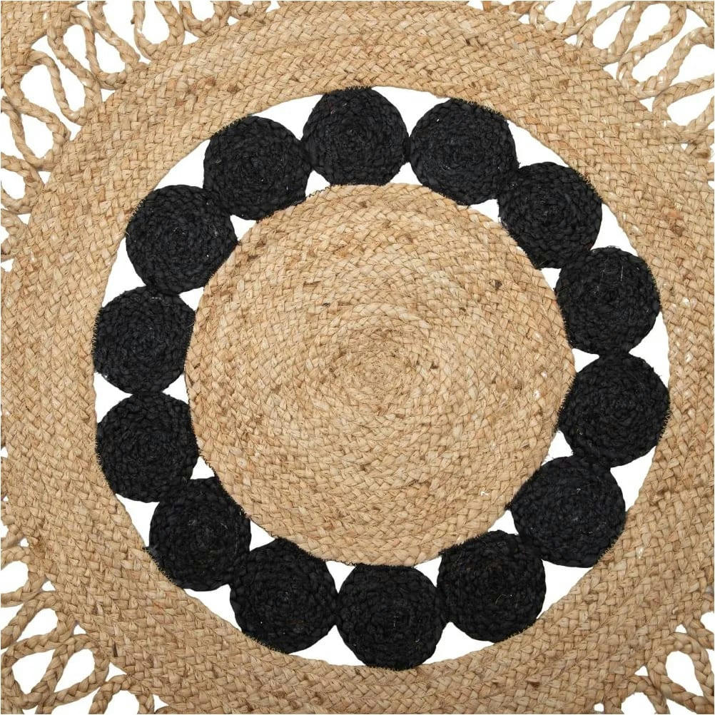 - Tapis en jute D120cm