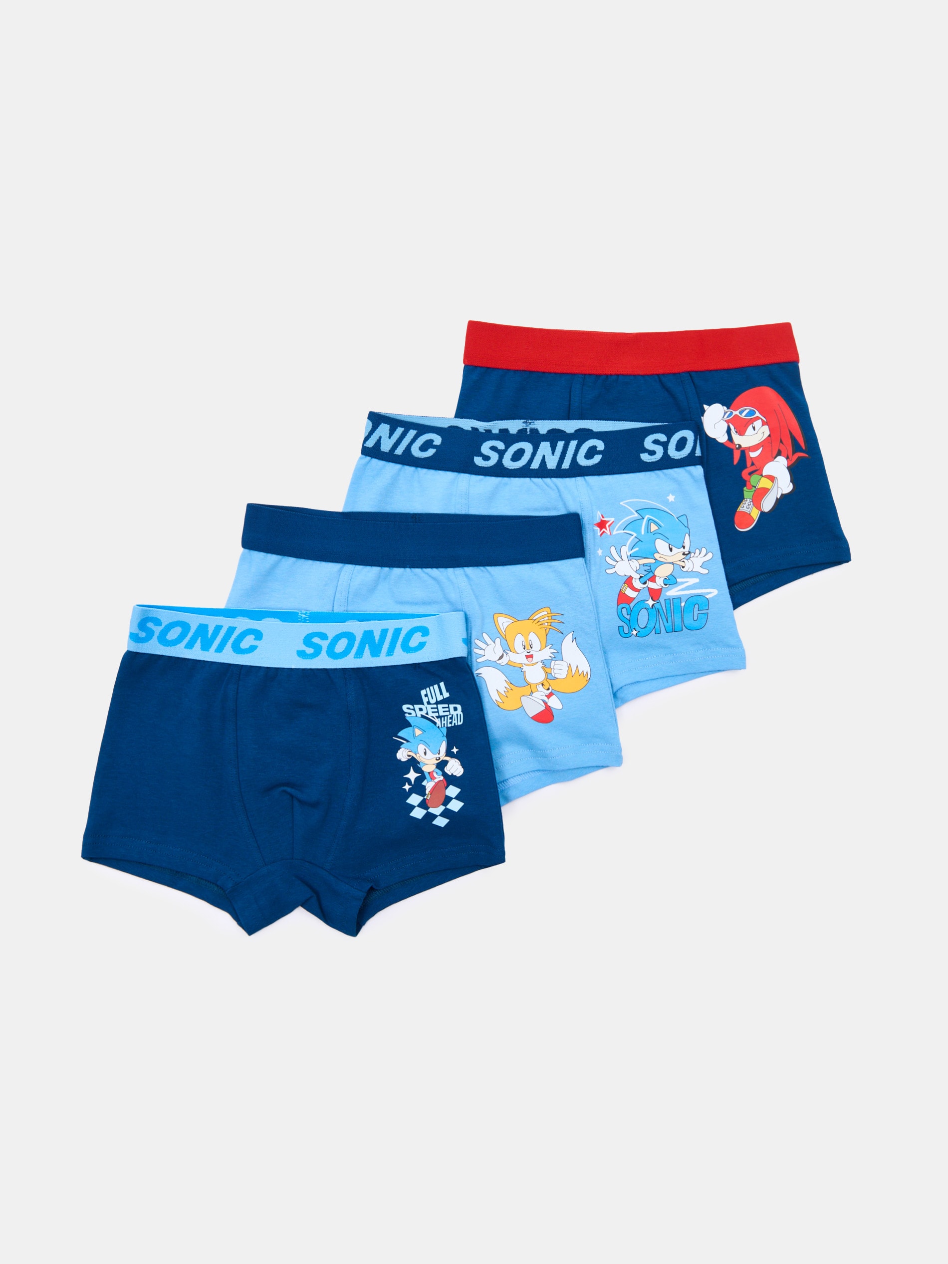 Bawełniane bokserki 4 pack Sonic the Hedgehog