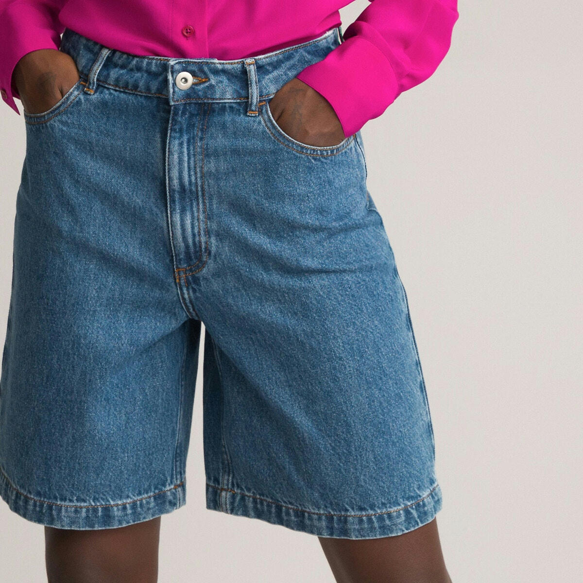 Short en denim